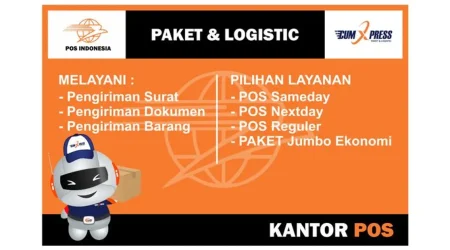 Arsip layanan kurir logistik Agen Pos SBPAYS tahun 2022