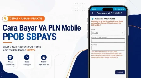 Cara bayar VA PLN Mobile lewat PPOB SBPAYS