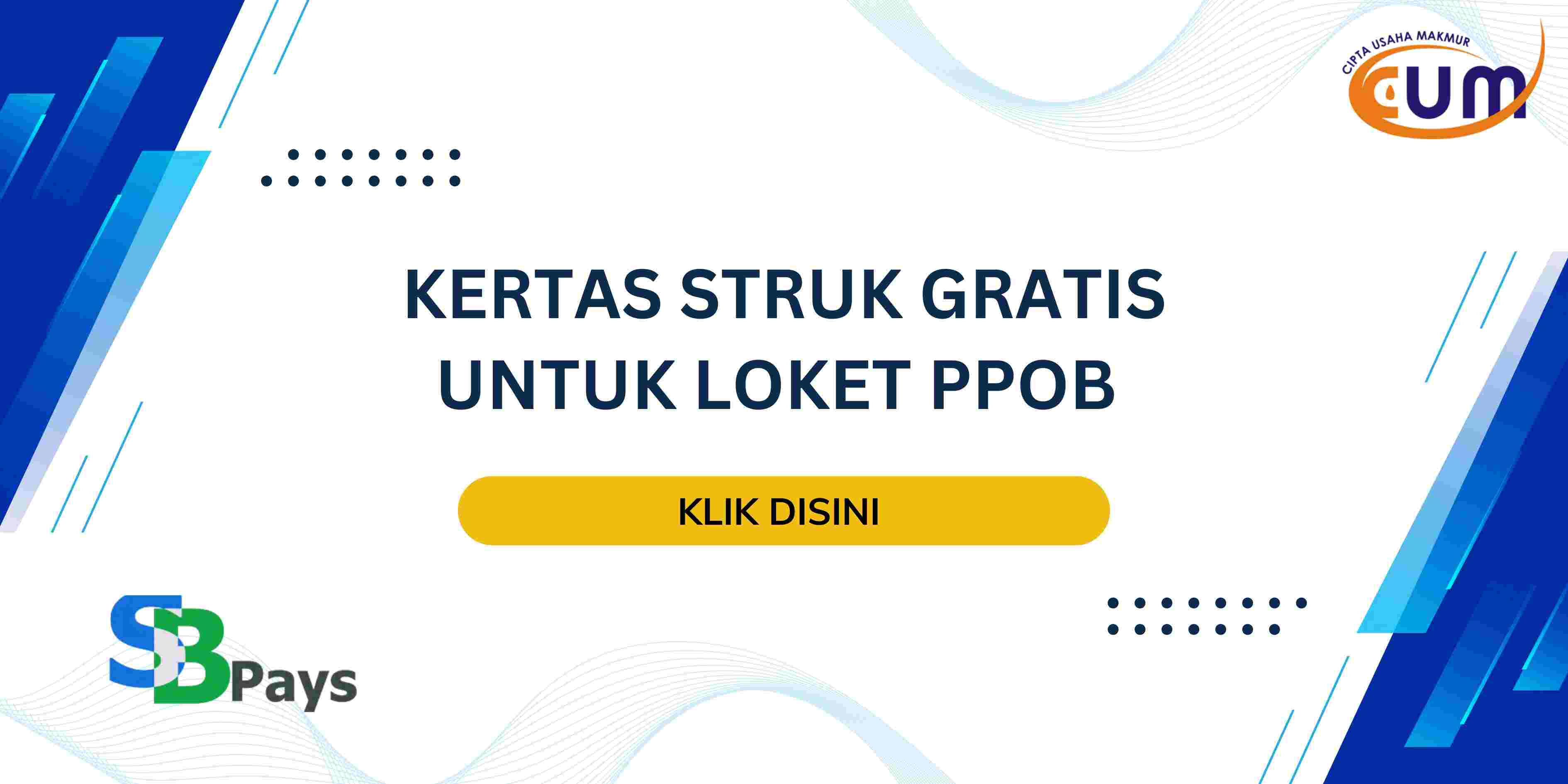 KERTAS STRUK PPOB GRATIS