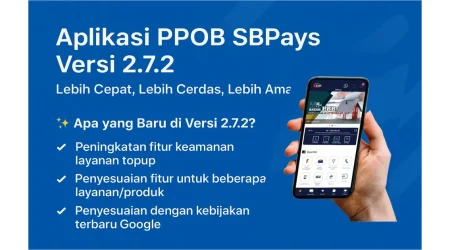 Riwayat update aplikasi PPOB SBPAYS versi 2.7.2 September 2025