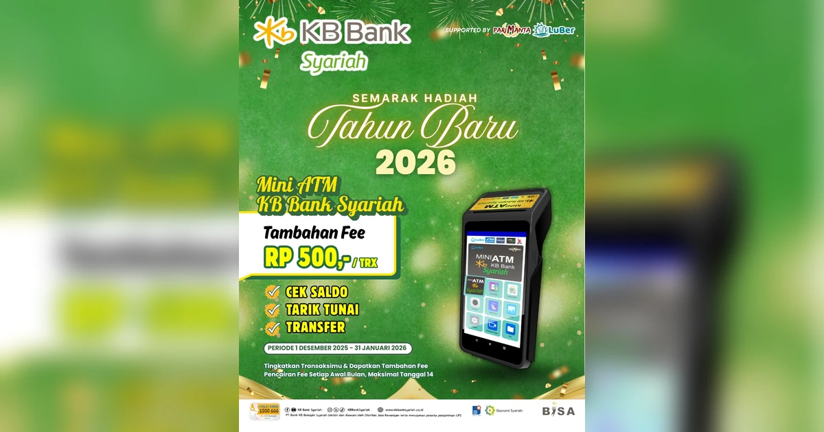 Promo Agen Mini ATM KB Bank Syariah