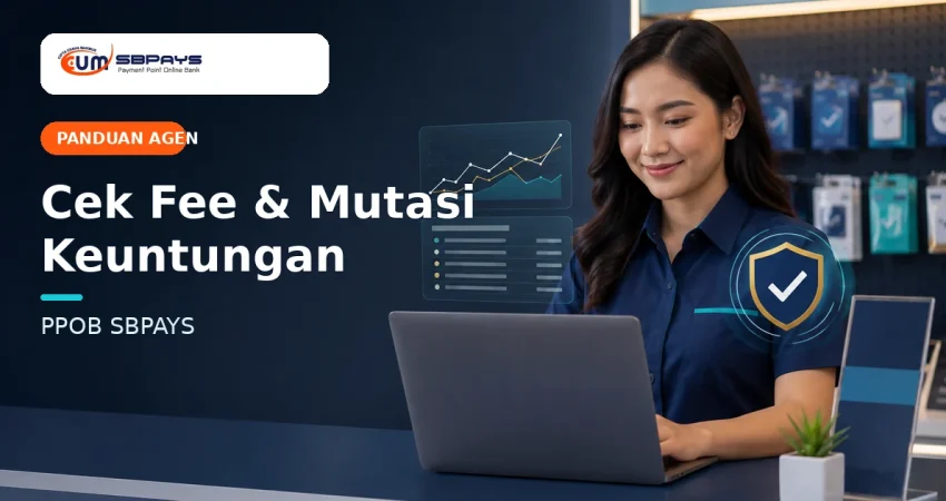 Cara cek fee dan mutasi keuntungan PPOB SBPAYS melalui riwayat saldo transaksi