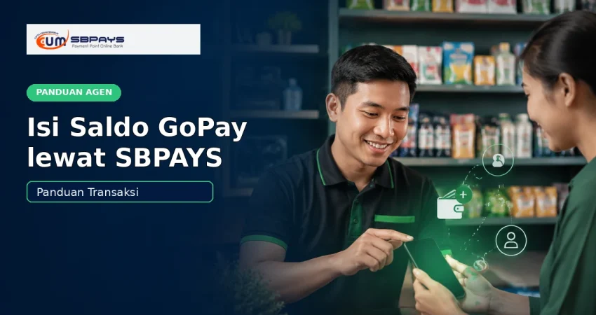 Panduan isi saldo GoPay lewat PPOB SBPAYS